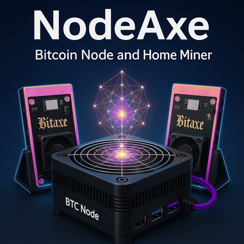 NodeAxe Sovereign Stack – Node + 2 Open Miners